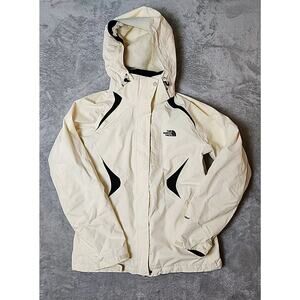 North Face Hypervent Hooded Triclimate Jacket White Fleece Liner Women's Size M